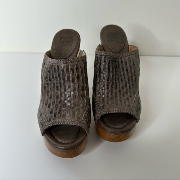 Frye Tamara woven slide women’s leather sandals size 8.5 - Picture 9 of 17